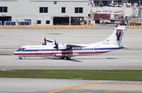 N425MJ @ MIA - American Eagle ATR 72